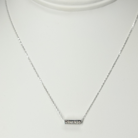 Dainty Luck Belief Wisdom Courage Necklace NEW - Picture 7 of 14